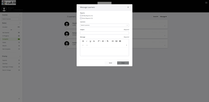 Absorb _ Manager UI Message Learners