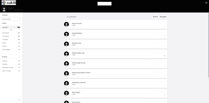 Absorb _ Manager UI showing Learners list