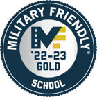 Military Friendly Gold School logo