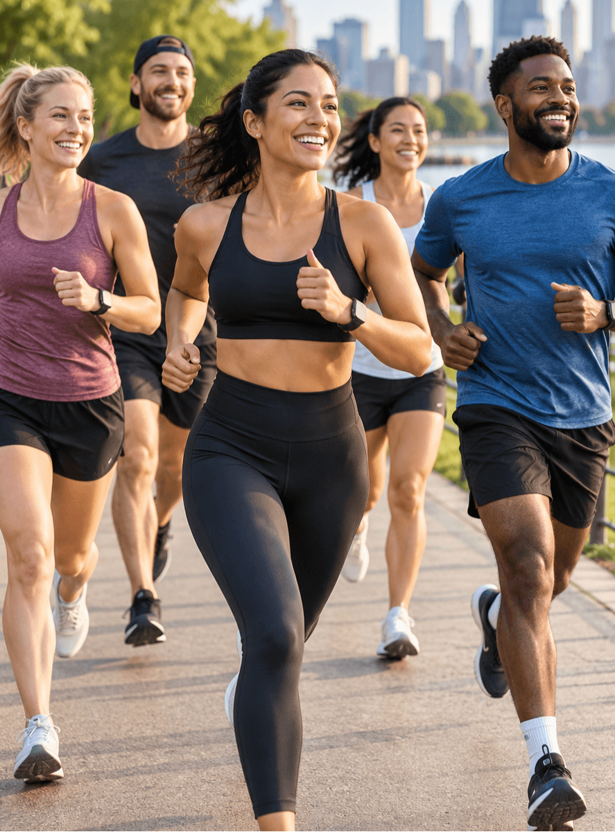 Running group, Lionel University Running group, Lionel University